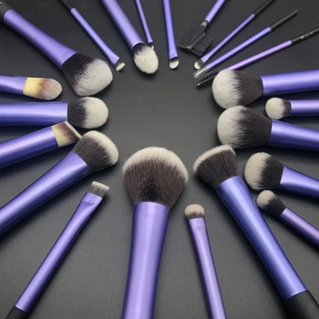 Sedona 11PCS Obraz Fundacija Pro Beauty Orodje Kozmetika Ličila Ščetke Komplet Roza Blush Senčila Korektor za Ustnice Maquiagem