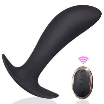 Silikonski Brezžični Daljinski Nosljivi analni Dildo, Vibrator G-spot vagine, Klitoris spodbujanje Sex Igrače za Ženske butt plug gay analni seks