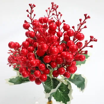Simulacija Božični Sadni Dodatki Ponaredek Sadje Božično Drevo Garland Rattan Pribor Počitnice Dekoracijo Božični Cvet