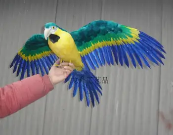 simulacija papiga perje ptic velikih 60 cm širi krila papiga model,fotografiranje,učni rekvizitov,okras a1919