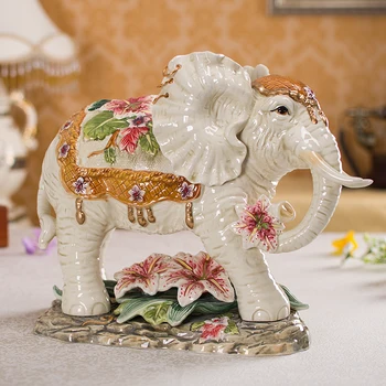 Slon Doma Oprema okraski, nakit keramične obrti dekoracijo Evropski stil dnevne sobe, pohištvo naselje