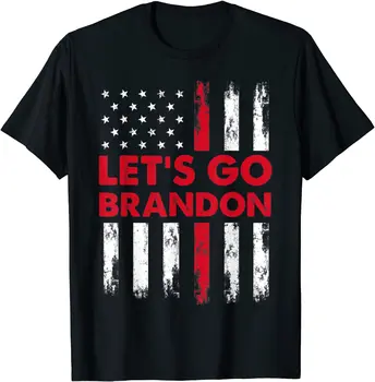 Smešno Gremo Brandon Gremo Brandon Petje Konzervativno NAS Zastavo T-Shirt. Premium Bombaža, Kratek Rokav, O-Neck Majica Mens Novo