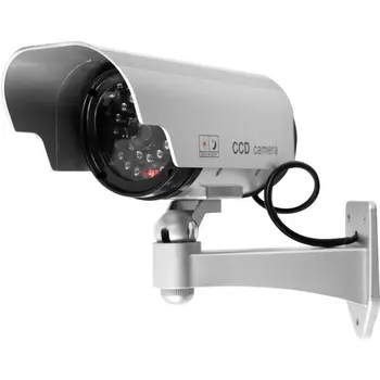 Sončne elektrarne Dummy Kamera Varnosti Nepremočljiva Lažne Kamere Zunanja Notranja CCTV Nadzor Posnemali Fotoaparat