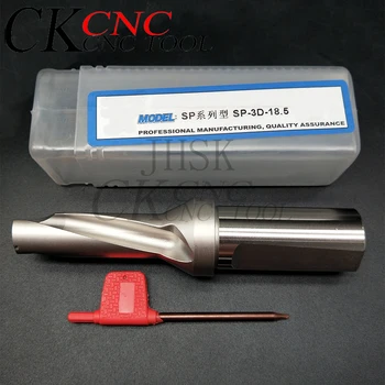 SP serije U vaja 18,5 mm 3D Kolenom premer C25mm U Vaja hitro vrtanje Indeksiranih vrtanje za SPMG05 rezilo Stroji, Stružnice CNC