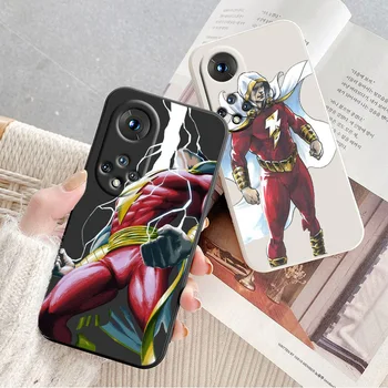 Srčkan Shazam Superheroj Primeru Telefon Za Čast 70 60 50 30 20 X20 10X 9X Pro Plus, Lite Tekoče Vrv Silikonski Sladkarije Pokrov