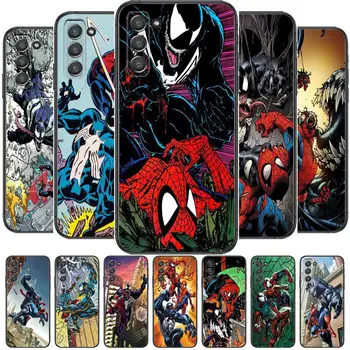 Strup VS Spider Man Telefon pokrov trupa Za SamSung Galaxy s6 s7 S8 S9 S10E S20 S21 S5 S30 Plus S20 fe 5G Lite Ultra Rob