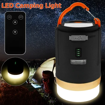 Taborjenje Luč USB Polnilna LED Luč Kampiranje Šotor Prenosna Luč, Ročni Nočna Lučka za Kampiranje na Prostem Lučka