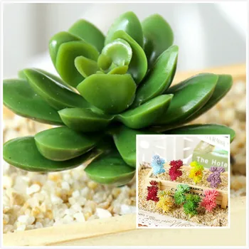 Umetni Mini Rastline Succulents Mini Umetno Bonsaj Umetno Cvetlični Lonček Okrasne Rastline
