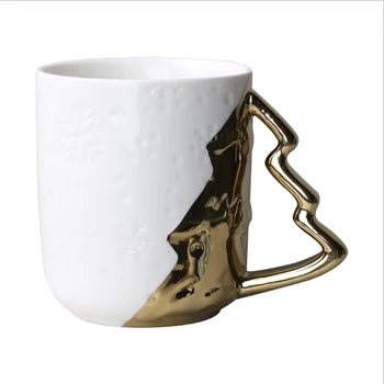 Ustvarjalne Nezakonitih Keramično Skodelico Kave z Zlato Ročaj Ročno izdelane Lončenine Tea Cup Potovanja Kuhinjske Posode Nordijska Doma Skodelico Kave