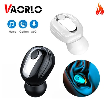 VAORLO Mini Nevidno, Brezžične Slušalke, ki Teče Šport Gaming Bluetooth 5.2 Slušalke Z Mikrofonom za Prostoročno uporabo Stereo Glasbe Slušalka za V Uho