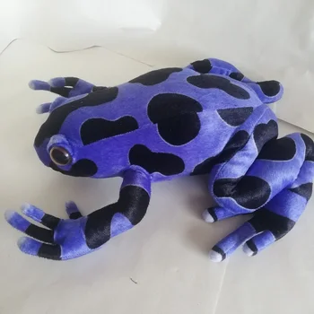 Velika 40 cm Lovely Frog Plišastih Igrač Simulacije Žaba Modra Žaba Mehka Lutka Fantje In Dekleta Igrača za Rojstni dan, Božič Darilo h2648