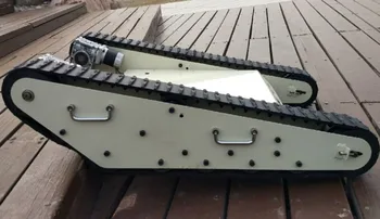 Velika Obremenitev Tank Ohišje Z Gumo, Skladbo Nad 30 KG Nosijo Obremenitev Stopnice Plezanje Off-Road Gosenicah Caterpillar Sledi Robot Avto DIY