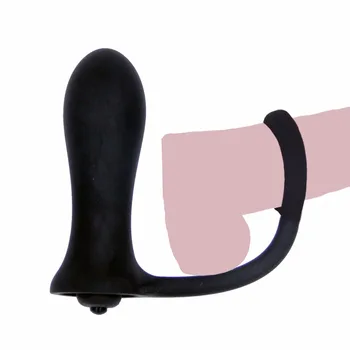 Vibracijska Silikonski Analni Seks Igrače, Trak Na Dildo Prostate Massager Butt Plug Seks Odraslih Izdelek Sex Machine za Moške