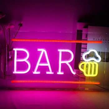 Wanxing Bar Design Neon Znak po Meri LED Luči Poroko Predlog Izpoved Stranke Trgovina Klubski Sobi Rojstni dan Soba ART Stenski Dekor