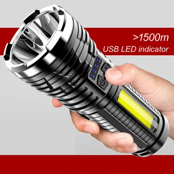 XHP500 najbolj močna led svetilka baterijska svetilka usb X56 polnilna taktično svetilke ročne svetilke Zunanja razsvetljava brezplačno shpping 1pcs