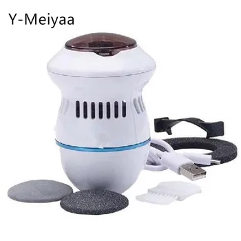 Y-Meiyaa USB Polnjenje Električnih Stopala Massager za Nego Stopal Pralni Krog Brušenje Glave Samodejno Sesalniki Dropshipping 20#