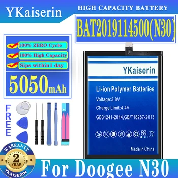 YKaiserin 5050mAh Baterije BAT2019114500 ( N30 ) Za Doogee N30 N 30