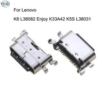 YuXi Mikro USB Priključek za Polnjenje Vrata Priključite Polnilnik Doct Priključek Za Lenovo L38082 K6 Uživajte K33A42 K5S L38031