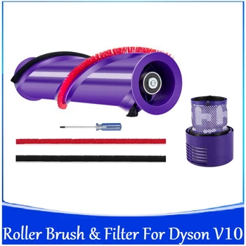 Za Dyson V10 Akumulatorski Sesalnik Stroj Hepa Post-Filter Roller Krtačo In Mehki Pliš Trakovi Za Nadomestne Dele