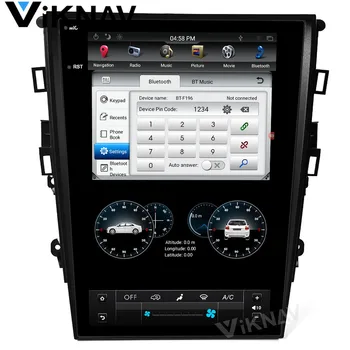 za-Ford-Mondeo 2013-2017 sistema Android 12.1 palca avto GPS navi multimedijski predvajalnik navpično zaslon, DVD predvajalnik, radio, vodja enote