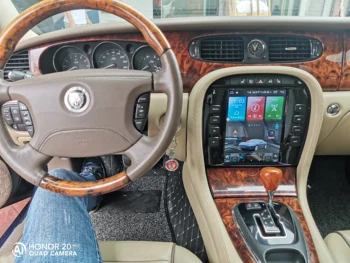 Za JAGUAR XJ Android Avto Radio Večpredstavnostna GPS Navigacija Bluetooth Predvajalnik nadzorni Plošči