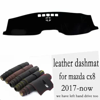 Za mazda CX CX8-8 2017 2018 2019 2020 2021 Usnje Dashmat nadzorna plošča Pokrov Avtomobila, Dash Pad Mat Dežnik Preproga po Meri RHD