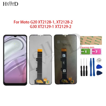 Za Moto G20 XT2128 LCD Zaslon Za Moto G30 XT2129 LCD-Zaslon na Dotik Digiziter Skupščine Zamenjava