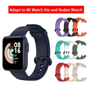 Zapestje Jermenčki Za Xiaomi Mi Gledati Lite/Redmi Watch Universal Zamenjava Manšeta Silikonski Mehko Zamenjava Zapestnica