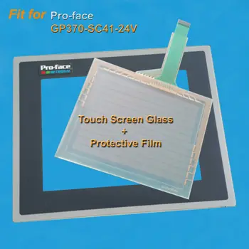 Zaslon na dotik Steklo + Zaščitna folija za Pro-obraz GP370-SC41-24V 1-Letno Garancijo,