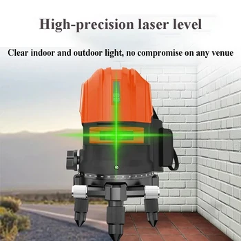 Zeleni Laserski Kazalnik Rotacijski Laser Ravni Auto Self Izravnavo Horizontalne Vertikalne Križ Linije Gradnje, Laser, Vodnik Naravnost