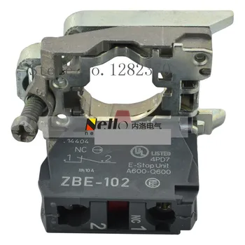 [ZOB] original XB4B gumb preklopi znanja z normalno zaprt kontakt ZB4-BZ102 NC imenik --10pcs/veliko