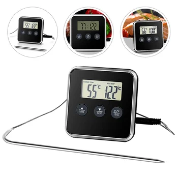 Časovnik Kuhinja Mesa Elektronski Digitalni Cookingoven Temperatura Preberite Žar Za Peko Instant Merjenje Orodje Electricchic
