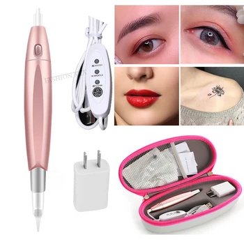 Šarmom Princesa Tatoo Pralni Ličila Microblading Digitalno Pero za Obrvi Lip Liner Trajni make-up Tattoo Stroj Komplet