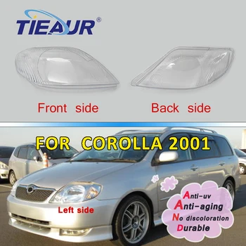 Žarometi Žaromet Transparentno Steklo Objektiv za Corolla Masko Auto-Shell 2001 Spredaj Lampshade Zamenjava DIY