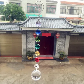 100sets 30 mm DIY Ročno Kristalno Kroglo Prizmo Feng Shui Mešane Barve Maker Visi Doma Poročno Dekoracijo Uslug