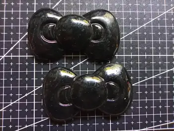 1pcs/veliko novih smolo simulacije black bowknot 58mm Album Okraskov DIY Telefon Dekoracijo