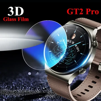 3D Kaljeno Steklo Screen Protector Za Huawei Watch GT2 Pro Smartwatch Zaslon Zaščitna folija Za Huawei GT2 Pro Kritje Film