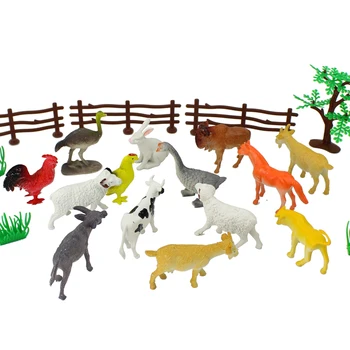 3D model Simulacije obleko živali na kmetiji konj perutnini model Figurice & Miniature brezplačna dostava