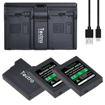 3Pcs 3,6 V 2400mAh Akumulatorska Baterija za Sony PSP PSP 2000 3000 PSP2000 PSP3000 PSP-S110 PlayStation Konzole Baterije