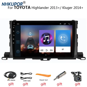 8-Jedra Android Avto Radio Za TOYOTA Highlander 2013+ Carplay 4G Avto Multimedijski Predvajalnik, GPS Navigacija 2din Autoradio Vodja Enote