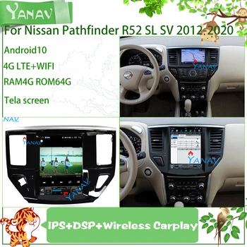 avto GPS navigacija za-Nissan Pathfinder 2012-2017 avto radio multimedijski sistem igralec navpično zaslon android avtomobilski stereo sistem igralec
