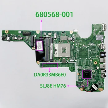 DA0R33MB6E0 680568-001 684654-501 680568-601 za HP Paviljon g4 g6 g7 Prenosni RAČUNALNIK Prenosni računalnik z Matično ploščo Preizkušen