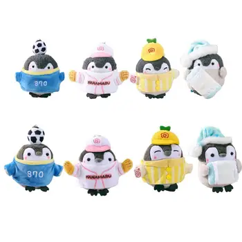 Dobro Plišaste Igrače Super Mehka Mini Viseči Okras Za Vse Namene, Mala Pingvin Keychain Vrečko Obesek