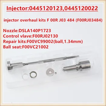 injektor remont kompleti F 00R J03 484 (F00RJ03484) F00R J03 484 za injektor 0445120022 0445120123
