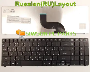 Nov Laptop Tipkovnici RU ruska Različica za Acer Aspire 5820 5820G 5820T 5820TZ 5820TG 5820TZG