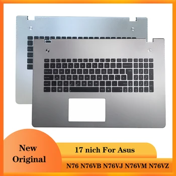 Novo za Asus N76 N76VB N76VJ N76VM N76VZ Laptop RU ruska Tipkovnica z naslona za Dlani Zgornji pokrov