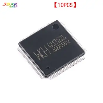 Original verodostojno CH352L LQFP-100 PCI bus dvojno serijska vrata in print port čip