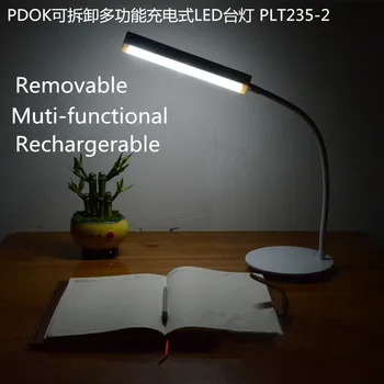 PDOK 4 stopnje zatemnitve je nastavljiva Branje Lučka Večnamenski Izmenljivem Mikroračunalniška nadzor USB Polnilna Led Namizna Svetilka