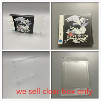 PET Polje Protector Za Pokémon Compan Pregledno Zbiranje Škatle Za Nintendo DS FI Igre Shell Jasen Prikaz Primera Za JPN NAS