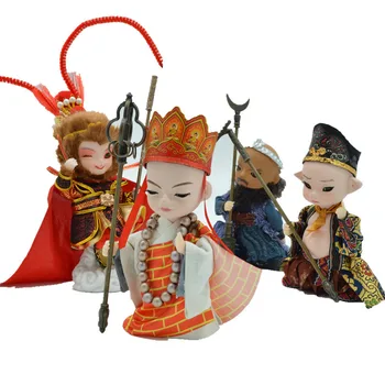 Potovanje Na Zahod Peking Opera Obraza Ličila Dekoracijo Juan Lutka, Lutka Spominkov Kitajski Posebna Darila